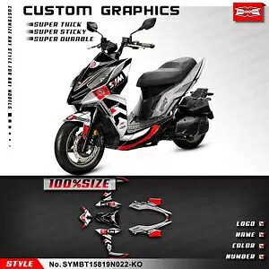 オートバイグラフィックス UV 耐性ビニールステッカーキット SYM DRG BT 158 2019 2020 用 Motorcycle Graphics UV-resistant Vinyl Sticker Kit for SYM DRG BT 158 2019 2020 【並行輸入品】|カスタムパーツ WORLD倉庫