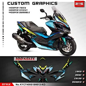 グラフィックキット ビニールグラフィックデカール KYMCO XCITING S 400 2018 2019 2020用 Graphics Kit Vinyl Graphics Decal for KYMCO XCITING S 400 2018 2019 2020 【並行輸入品】