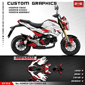 Pocket Motorcycle グラフィックス ビニールグラフィックス Grom & MSX 125 2017-2020 Restyle 用 Pocket Motorcycle Graphics Vinyl Graphics for Grom & MSX 125 2017-2020 Restyle 【並行輸入品】