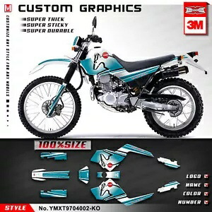 工場グラフィックスデカール ヤマハ カモシカ XT225 1997 1998 1999 2000 2001 2002 2003用 Factory Graphics Decal for Yamaha Serow XT225 1997 1998 1999 2000 2001 2002 2003 【並行輸入品】