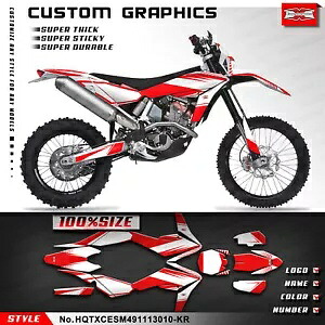 オートバイグラフィックステッカー完全な TE TC TXC SMR 449 511 2011 2012 2013 Motorcycle Graphics Stickers Complete for TE TC TXC SMR 449 511 2011 2012 2013 【並行輸入品】｜カスタムパーツ WORLD倉庫