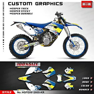 オートバイグラフィック粘着ステッカー Husaberg FE 390 450 570 570s 2009-2012 Motorcycle Graphics Adhesive Sticker for Husaberg FE 390 450 570 570s 2009-2012 【並行輸入品】｜カスタムパーツ WORLD倉庫