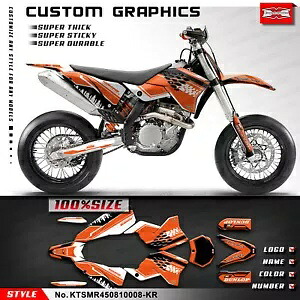 MX フルカスタムビニールステッカーデカールグラフィックキット SMR 450 2008 2009 2010用 MX Full Custom Vinyl Stickers Decals Graphics Kit for SMR 450 2008 2009 2010 【並行輸入品】