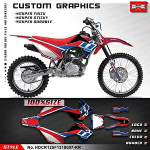 オートバイデカールラップデザイン CRF125F 2013 2014 2015 2016 2017 2018 DIY Motorcycle Decals Wrap Design for CRF125F 2013 2014 2015 2016 2017 2018 DIY 【並行輸入品】|カスタムパーツ WORLD倉庫