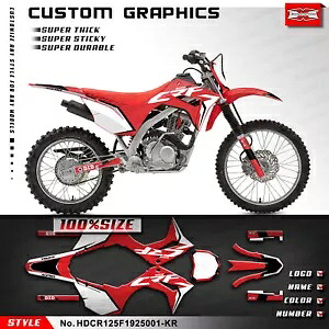 MX ステッカー エンデューロ グラフィックスキット CRF125F 2019 2020 2021 2022 2023 2024 2025用 MX Stickers Enduro Graphics Kit for CRF125F 2019 2020 2021 2022 2023 2024 2025 【並行輸入品】｜カスタムパーツ WORLD倉庫