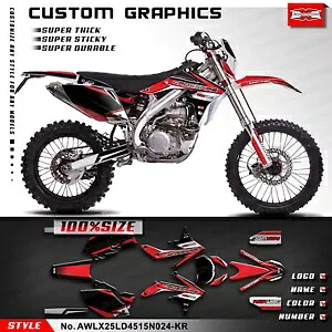 オートバイステッカー UV 耐性ビニールデカール Asiawing LX250 LD450 2015-2024 用 Motorcycle Stickers UV-resistant Vinyl Decal for Asiawing LX250 LD450 2015-2024 【並行輸入品】｜カスタムパーツ WORLD倉庫