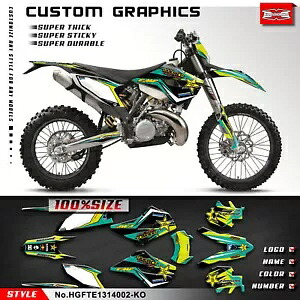 グラフィックキットビニールデカール Husaberg TE FE 125 250 300 350 450 501 2013 2014用 Graphics Kit Vinyl Decal for Husaberg TE FE 125 250 300 350 450 501 2013 2014 【並行輸入品】