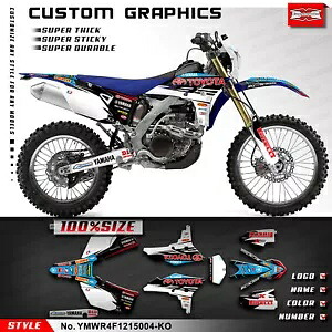 MX コンプリートカスタムグラフィックスデカールキット ヤマハ WR450F 2012 2013 2014 2015用 MX Complete Custom Graphics Decal Kit for Yamaha WR450F 2012 2013 2014 2015 【並行輸入品】