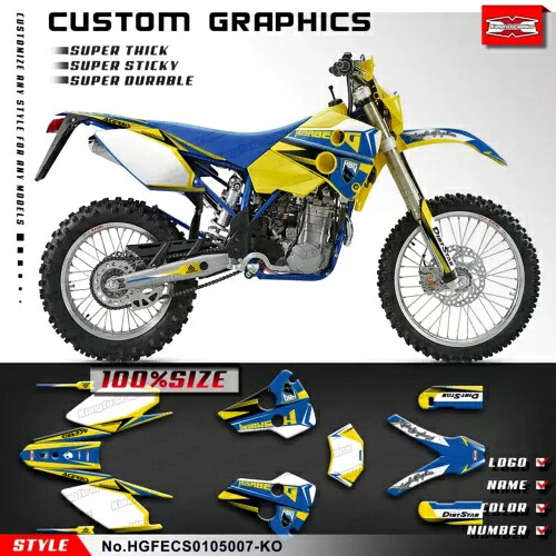 グラフィックオートバイステッカー Husaberg FE FS FC 400 450 501 550 650 01-05 DIY Graphics Motorcycle Stickers for Husaberg FE FS FC 400 450 501 550 650 01-05 DIY 【並行輸入品】