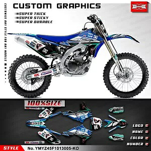 ダートバイク防水グラフィックデカールキット ヤマハ YZ450F 2010 2011 2012 2013用 Dirt Bike Waterproof Graphics Decal Kit for Yamaha YZ450F 2010 2011 2012 2013 【並行輸入品】｜カスタムパーツ WORLD倉庫