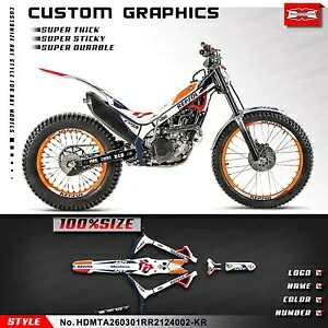 トライアルバイク ステッカー デカール グラフィックス モンテッサ コタ 4RT 260R 301RR 2021-2024用 Trials bike Sticker Decal Graphics for Montesa Cota 4RT 260R 301RR 2021-2024 【並行輸入品】｜カスタムパーツ WORLD倉庫