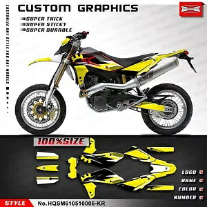 レーシンググラフィックスラップステッカー SM 610 2005 2006 2007 2008 2009 2010 再構築用 Racing Graphics Wrap Sticker for SM 610 2005 2006 2007 2008 2009 2010 Rebuild 【並行輸入品】｜カスタムパーツ WORLD倉庫