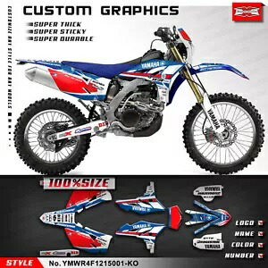 カスタム グラフィックス MX デカールキット ヤマハ WR450F 2012 2013 2014 2015 ビニールラップ用 Custom Graphics MX Decal Kit for Yamaha WR450F 2012 2013 2014 2015 Vinyl Wrap 【並行輸入品】