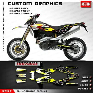 レーシンググラフィックオートバイデカール DIY SM 610 2005 2006 2007 2008 2009 2010 Racing Graphics Motorcycle Decals DIY for SM 610 2005 2006 2007 2008 2009 2010 【並行輸入品】｜カスタムパーツ WORLD倉庫 56,760円