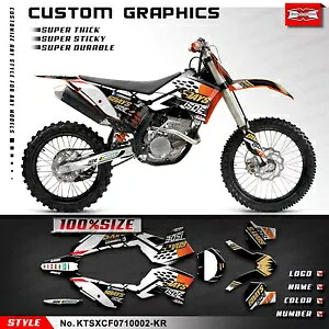モトクロスフルビニールステッカーデカールグラフィックキット SX XC 2007 2008 2009 2010用 Motocross Full Vinyl Sticker Decal Graphics Kit for SX XC 2007 2008 2009 2010 【並行輸入品】｜カスタムパーツ WORLD倉庫