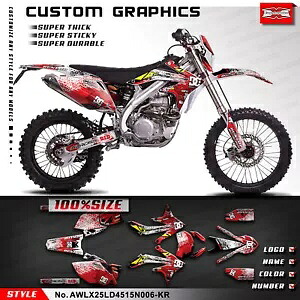 オートバイグラフィックスデカールステッカー Asiawing LX250 LD450 2015-2024 Motorcycle Graphics Decals Stickers for Asiawing LX250 LD450 2015-2024 【並行輸入品】|カスタムパーツ WORLD倉庫
