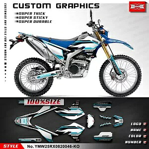 オートバイデカールラップデザインヤマハ WR250R WR250X 2008 から 2020 Motorcycle Decals Wrap Design for Yamaha WR250R WR250X 2008 to 2020 【並行輸入品】｜カスタムパーツ WORLD倉庫