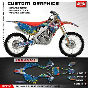 モトクロス カスタム デカール グラフィック キット CRF250R CRF450R 2009 2010 2011 2012 2013用 Motocross Custom Decal Graphics Kit for CRF250R CRF450R 2009 2010 2011 2012 2013 【並行輸入品】