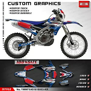 モトクロスカスタムステッカーグラフィックキット ヤマハ WR450F YZ450FX 2016 2017 2018用 Motocross Custom Sticker Graphics Kit for Yamaha WR450F YZ450FX 2016 2017 2018 【並行輸入品】