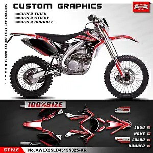 オートバイステッカーラミネートデカール Asiawing LX250 LD450 2015-2024用 Motorcycle Stickers Laminated Decals for Asiawing LX250 LD450 2015-2024 【並行輸入品】｜カスタムパーツ WORLD倉庫