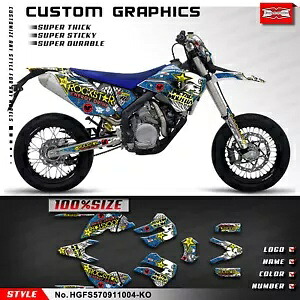 グラフィックスキット装飾ステッカーコンプリート Husaberg FS 570 2009 2010 2011用 Graphics Kit Decorative Stickers Complete for Husaberg FS 570 2009 2010 2011 【並行輸入品】 56,760円