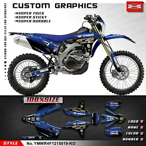 モトクロス コンプリート カスタム グラフィック デカール ヤマハ WR450F 2012 2013 2014 2015用 Motocross Complete Custom Graphics Decal for Yamaha WR450F 2012 2013 2014 2015 【並行輸入品】