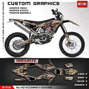モトクロスグラフィックビニールステッカー TE TC TXC SMR 449 511 2011 2012 2013 装飾用 Motocross Graphics Vinyl Sticker for TE TC TXC SMR 449 511 2011 2012 2013 D?cor 【並行輸入品】｜カスタムパーツ WORLD倉庫