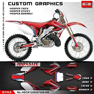 グラフィックオートバイステッカー CR125 250 2002 2003 2004 2005 2006 2007 エンデューロ Graphics Motorcycle Stickers for CR125 250 2002 2003 2004 2005 2006 2007 Enduro 【並行輸入品】｜カスタムパーツ WORLD倉庫
