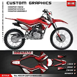 オートバイステッカービニールデカールキット CRF125F 2013 2014 2015 2016 2017 2018 Motorcycle Stickers Vinyl Decal Kit for CRF125F 2013 2014 2015 2016 2017 2018 【並行輸入品】