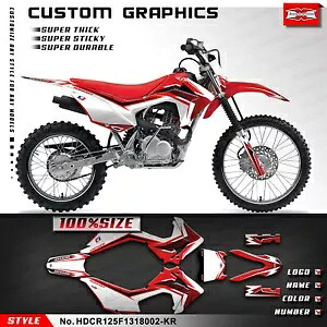 オートバイステッカービニールグラフィックキット CRF125F 2013 2014 2015 2016 2017 2018 Motorcycle Stickers Vinyl Graphics Kit for CRF125F 2013 2014 2015 2016 2017 2018 【並行輸入品】 56,760円