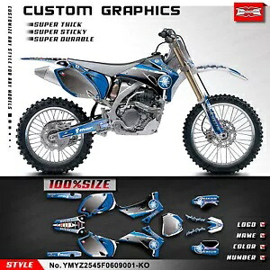 MX フルグラフィックスステッカーキット ヤマハ YZ250F YZ450F 2006 2007 2008 2009 ブルー MX Full Graphics Sticker Kit for Yamaha YZ250F YZ450F 2006 2007 2008 2009 Blue 【並行輸入品】｜カスタムパーツ WORLD倉庫