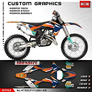 MX フルビニール防水ステッカーグラフィックキット SX SXF XC XCF 2011 2012 MX Full Vinyl Waterproof Sticker Graphics Kit for SX SXF XC XCF 2011 2012 【並行輸入品】｜カスタムパーツ WORLD倉庫