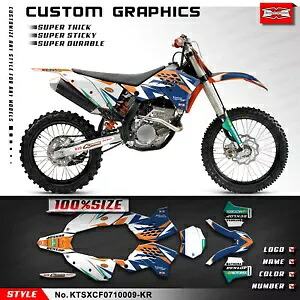 MX フルビニール防水ステッカーグラフィックキット SX XC 2007 2008 2009 2010用 MX Full Vinyl Waterproof Sticker Graphics Kit for SX XC 2007 2008 2009 2010 【並行輸入品】｜カスタムパーツ WORLD倉庫