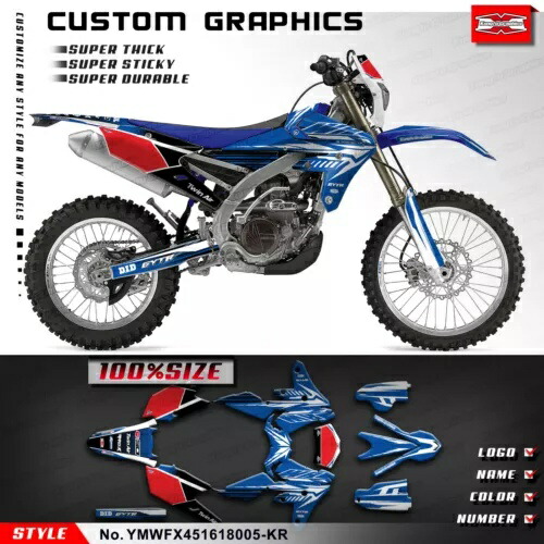 モトクロスカスタムグラフィックステッカーキット ヤマハ WR450F YZ450FX 2016 2017 2018用 Motocross Custom Graphics Stickers Kit for Yamaha WR450F YZ450FX 2016 2017 2018 【並行輸入品】