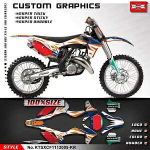 MX フルカスタムビニールデカールステッカーグラフィックキット SX SXF XC XCF 2011 2012 MX Full Custom Vinyl Decal Sticker Graphics Kit for SX SXF XC XCF 2011 2012 【並行輸入品】｜カスタムパーツ WORLD倉庫
