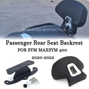 後部助手席背もたれシートクッションパッド SYM MAXSYM 400 2020-2022 Rear Passenger Seat Backrest Seat Cushion Pads For SYM MAXSYM 400 2020-2022 【並行輸入品】