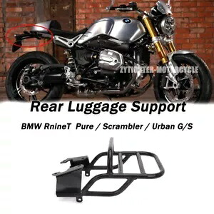 オートバイリアサドル荷物マウントサポート BMW R Nine T Racer Pure Motorcycle Rear Saddle Luggage Mount Support For BMW R Nine T Racer Pure 【並行輸入品】