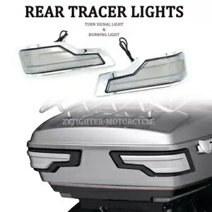 リアトレーサーターンシグナルライト LED ハーレー FLTRK ロードグライド限定 2020-2023 Rear Tracer Turn Signal Light LED For Harley FLTRK Road Glide Limited 2020-2023 【並行輸入品】