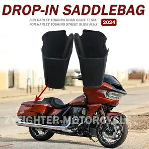 ドロップインサドルバッグカーペットライナー防水ハーレーツーリングロードグライドFLTRX用 Drop-in Saddlebag Carpet Liners Waterproof For Harley Touring Road Glide FLTRX 【並行輸入品】|カスタムパーツ WORLD倉庫