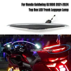 トップボックスターンシグナルブレーキ LED トランクライトホンダゴールドウィング GL1800 2021-23 Top Box Turn Signal Brake LED Trunk Light FOR HONDA GOLDWING GL1800 2021-23 【並行輸入品】