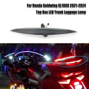 トップケーストランク LED ドライブブレーキターンシグナルライトホンダゴールドウィング 1800 2021-23 Topcase Trunk LED Drive Brake Turn Signal Lights For Honda GoldWing 1800 2021-23 【並行輸入品】