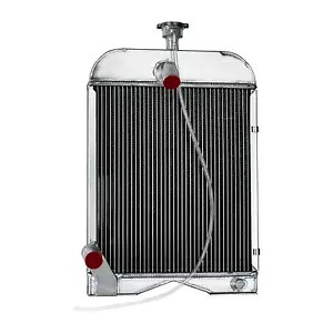 アルミラジエーターフィットフォード 8N 9N 2N モデル 8N8005 86551430 キャップトラクター付き新品 Aluminum Radiator fit Ford 8N 9N 2N Models 8N8005 86551430 W/ Cap Tractor NEW 【並行輸入品】
