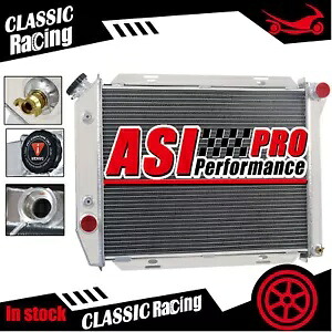 4 列アルミラジエーターフィット 1967-1968 フォード サンダーバード/ギャラクシー 500 LTD V8 新品 4 Rows Aluminum Radiator Fit 1967-1968 Ford Thunderbird /Galaxie 500 LTD V8 NEW 【並行輸入品】 55,055円