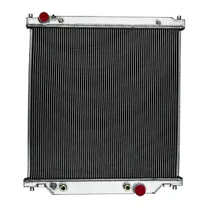アルミラジエーター 2003-2007 フォード F350/F250/F450 エクスカーション 6.0L パワーストロークに適合 Aluminum Radiator Fit 2003-2007 Ford F350/F250/F450 Excursion 6.0L Powerstroke 【並行輸入品】