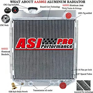 アルミ 4 列ラジエーター 1964-1966 フォード マスタング V8 260 289 オート/マニュアルに適合 ALUMINUM 4-ROW RADIATOR Fit 1964-1966 FORD MUSTANG V8 260 289 AUTO/MANUAL 【並行輸入品】