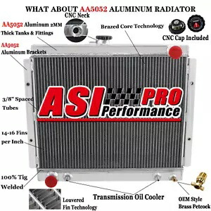 3 列アルミラジエーター 1984-1995 トヨタ ピックアップ 4 ランナー SR5 2.4L l4 AT MT 3 ROW Aluminum Radiator for 1984-1995 TOYOTA PICKUP 4 RUNNER SR5 2.4L l4 AT MT 【並行輸入品】