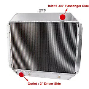4 列アルミラジエーター 1968-1979 フォード ブロンコ&F-100 F-150 F-250 F-350 新品 4 Row Aluminum Radiator for 1968-1979 Ford Bronco&F-100 F-150 F-250 F-350 NEW 【並行輸入品】｜カスタムパーツ WORLD倉庫