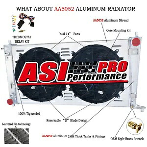 ラジエーター+シュラウドファン 1999-2004 フォード F150 F250 F350 エクスペディション 4.2-5.4 米国用 Radiator+Shroud Fan for 1999-2004 Ford F150 F250 F350 Expedition 4.2-5.4 USA 【並行輸入品】