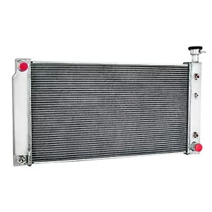 4 列アルミラジエーター 2003-05 シボレー エクスプレス 2500 1500 GMC サバナ 4.3L USA 4 Row Aluminum Radiator For 2003-05 Chevy Express 2500 1500 GMC Savana 4.3L USA 【並行輸入品】