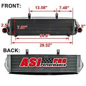 アップグレードされたフロントマウントインタークーラー 2004-2018 2016 フォード フォーカス ST 2.0L ターボ US 用 Upgraded Front Mount Intercooler For 2004-2018 2016 Ford Focus ST 2.0L Turbo US 【並行輸入品】｜カスタムパーツ WORLD倉庫